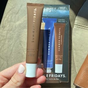 Summer Fridays Jet Lag Mask & Hot Cocoa Lipgloss